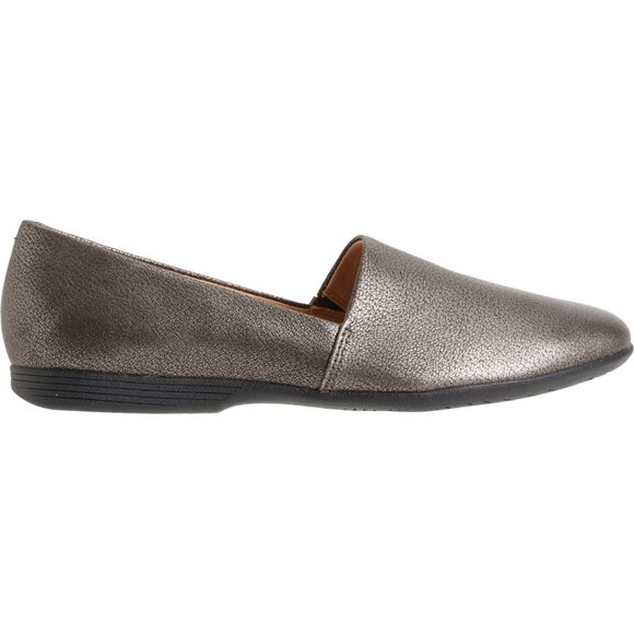 NEW Dansko Larisa Slip-On Loafers Nappa Leather in Pewter Metallic 254 - Picture 5 of 9